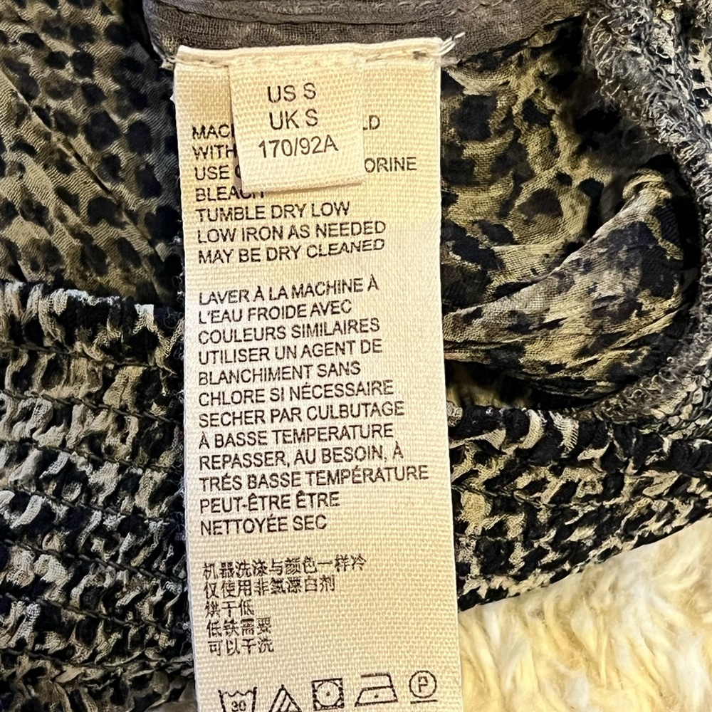 Free People Snake Print Roma Blouse - image 5